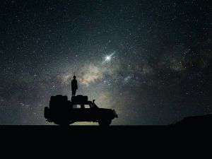 Sternenhimmel in Namibia